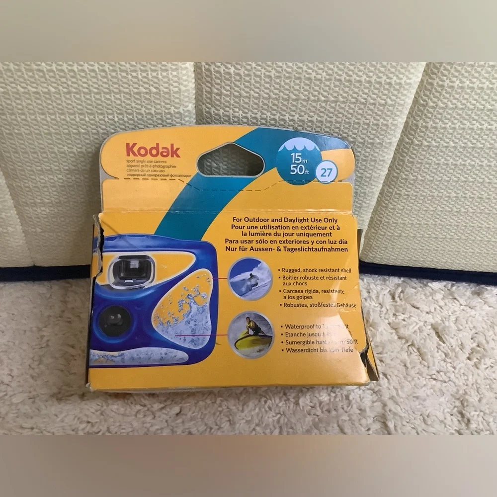 Kodak waterproof camera.
